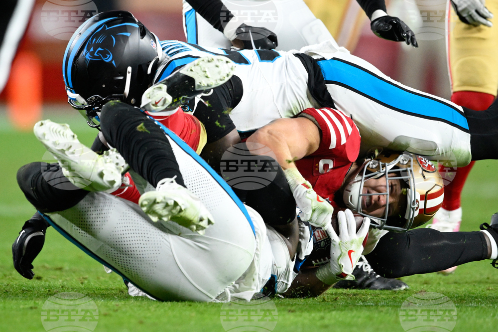 APTOPIX Panthers 49ers Football