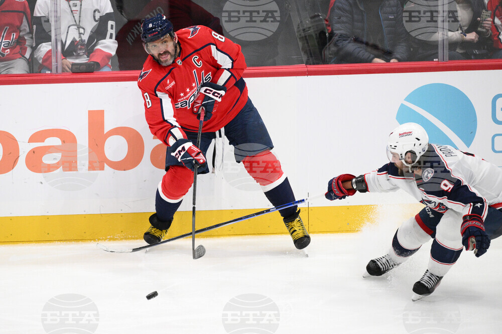 Blue Jackets Capitals Hockey