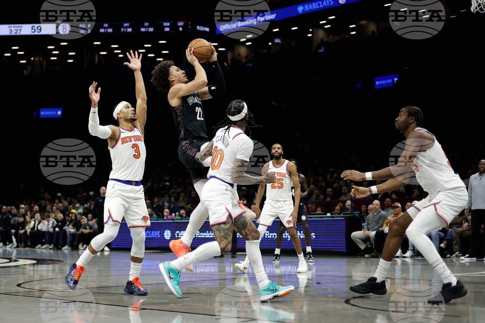 Knicks Nets Basketball