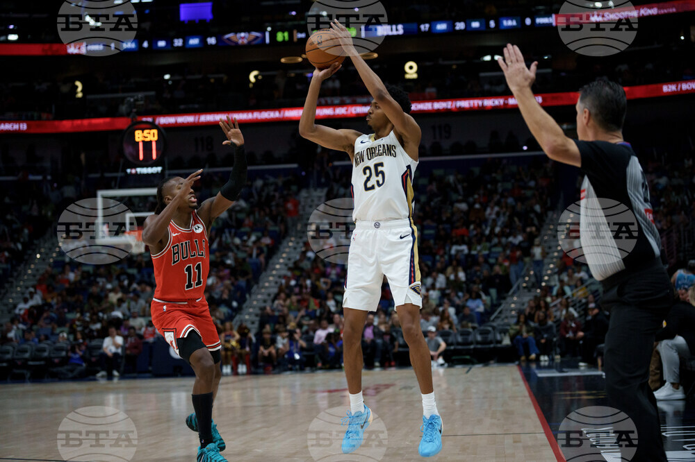 Bulls Pelicans Basketball