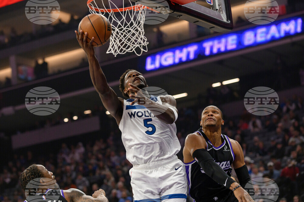 Timberwolves Kings Basketball