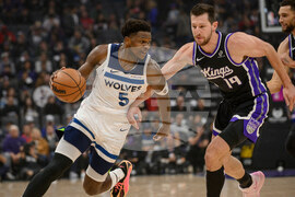 Timberwolves Kings Basketball