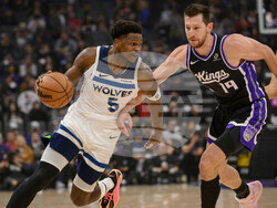 Timberwolves Kings Basketball