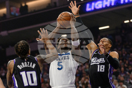 Timberwolves Kings Basketball