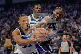 Timberwolves Kings Basketball