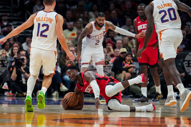 CORRECTION Rockets Suns Basketball