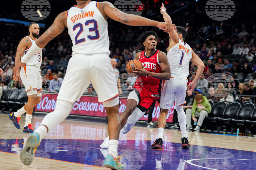 Rockets Suns Basketball