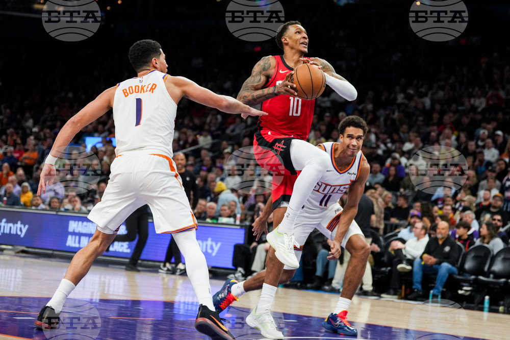 Rockets Suns Basketball