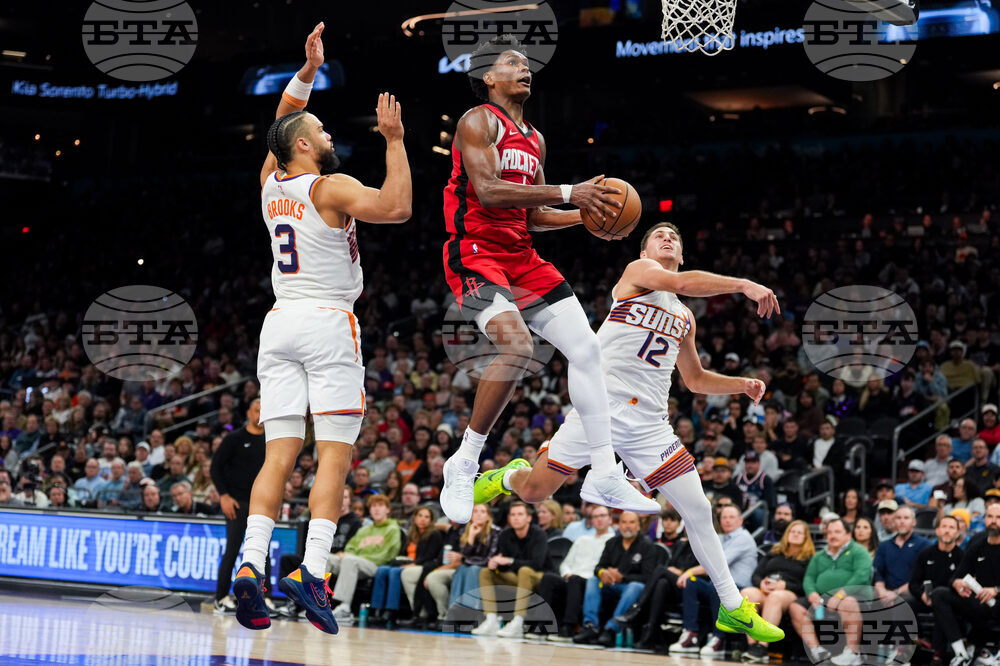 Rockets Suns Basketball