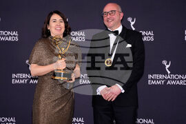 53rd International Emmy Awards - Press Room