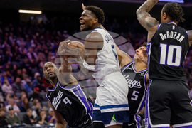 Timberwolves Kings Basketball