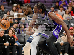 Timberwolves Kings Basketball