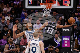 Timberwolves Kings Basketball