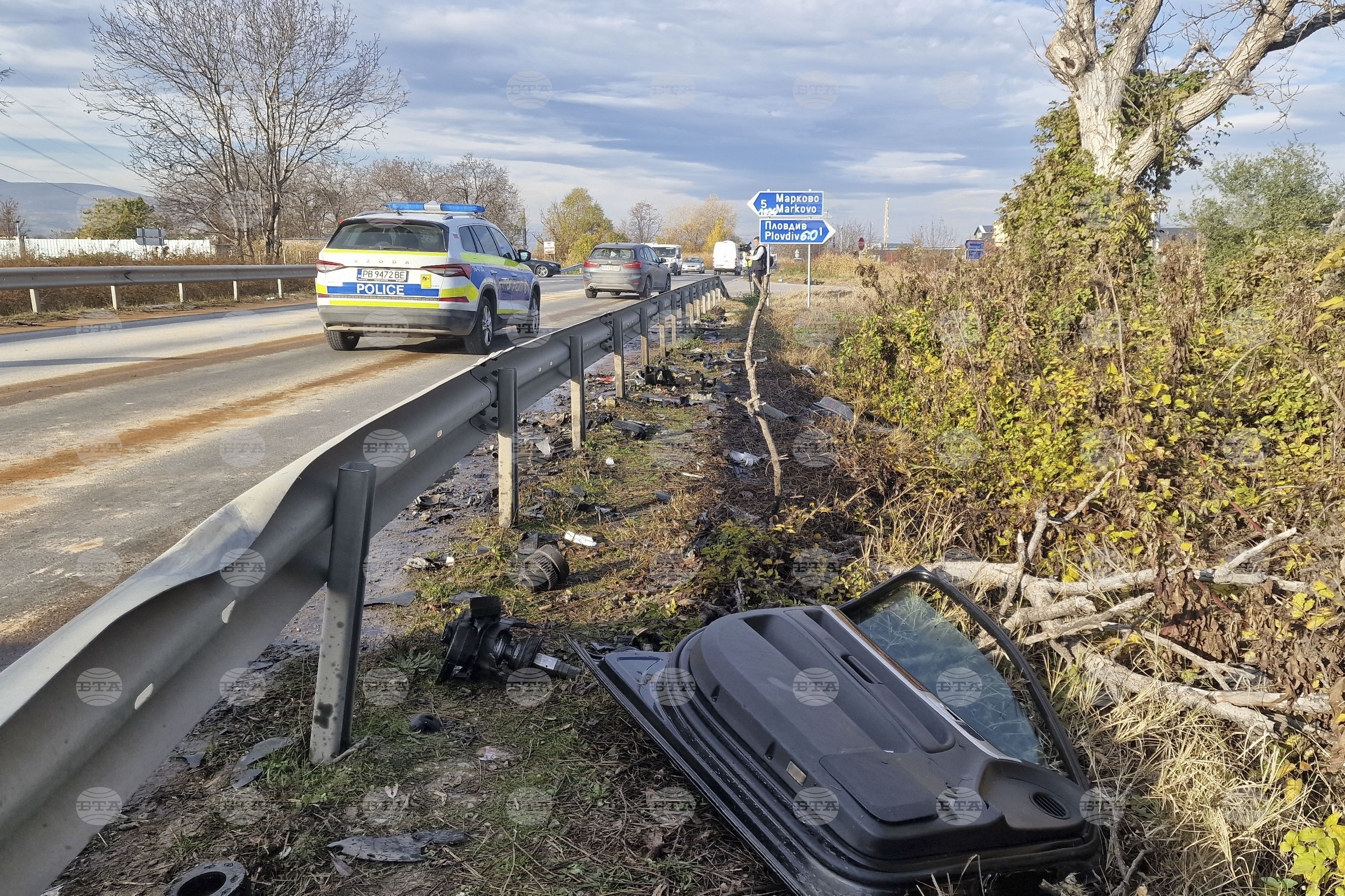 Прокуратурата привлече като обвиняем шофьора на камиона в катастрофата с трима загинали на околовръстния път в Пловдив