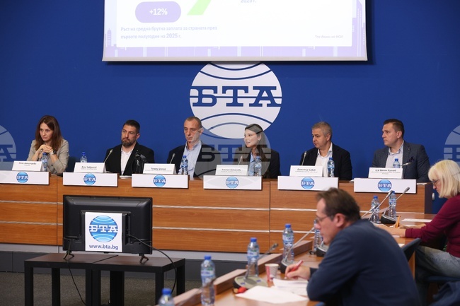 Национален пресклуб БТА - София - Национална асоциация на строителните предприемачи - пресконференция 