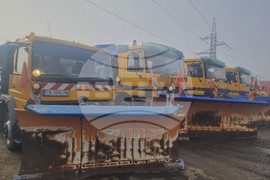 Стара Загора -  проверка на снегопочистваща техника