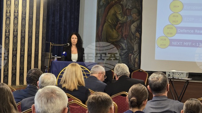 Европейските програми за отбрана отварят широки възможности за българската индустрия, каза Диляна Карагеоргиева от икономическото министерство