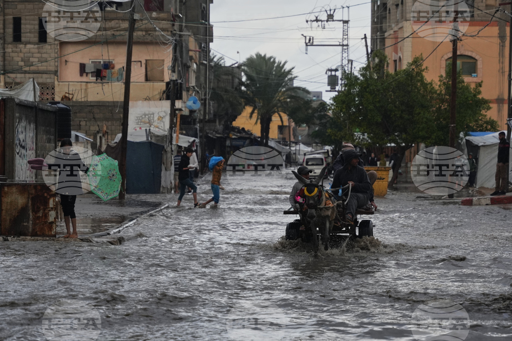 Israel Palestinians Gaza Weather