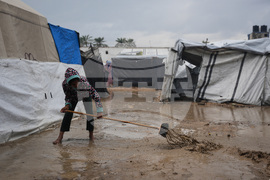 Israel Palestinians Gaza Weather