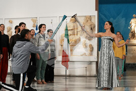 Greece Olympics Milan Cortina Flame Lighting