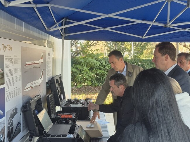 Община Бургас дари дрон на пожарната