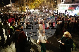 Международен ден за борба срещу насилието над жените - протест