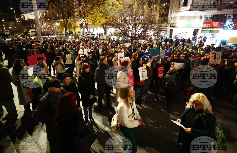 Международен ден за борба срещу насилието над жените - протест