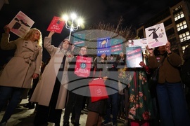 Международен ден за борба срещу насилието над жените - протест