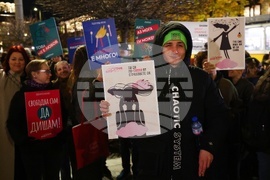 Международен ден за борба срещу насилието над жените - протест