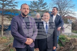 Нови пазар - министър Иван Иванов - посещение