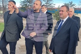 Нови пазар - министър Иван Иванов - посещение