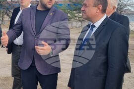 Нови пазар - министър Иван Иванов - посещение