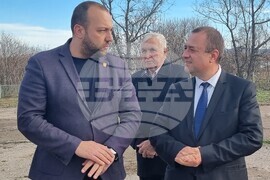 Нови пазар - министър Иван Иванов - посещение