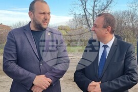 Нови пазар - министър Иван Иванов - посещение