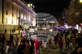 Международен ден за борба срещу насилието над жените - шествие