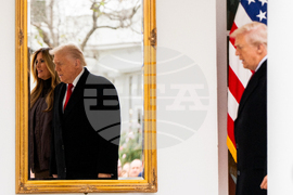 APTOPIX Trump White House Holidays