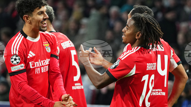 Бенфика и Юнион Сен Жилоаз записаха победи при гостувания в Шампионската лига