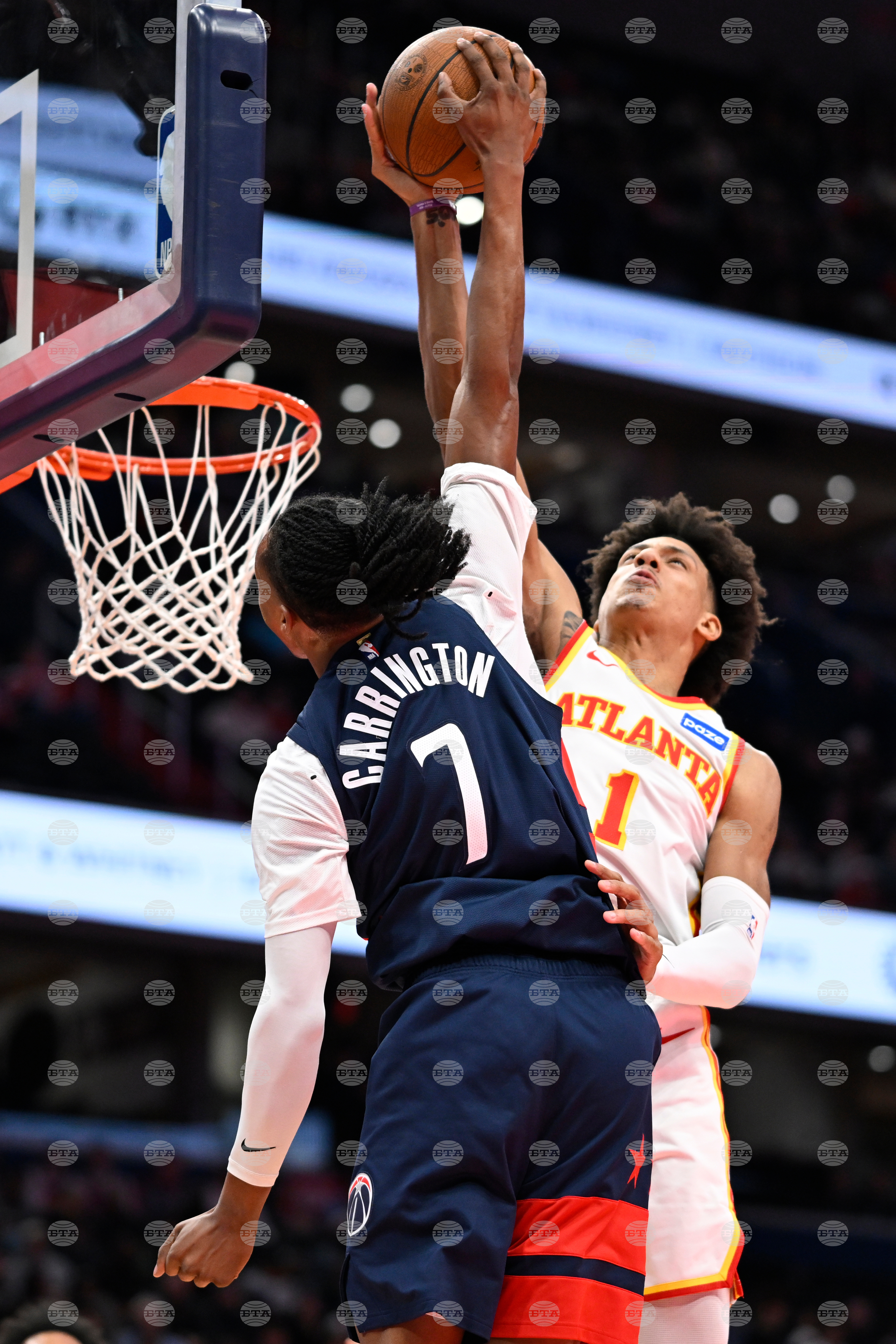 Hawks Wizards Basketball