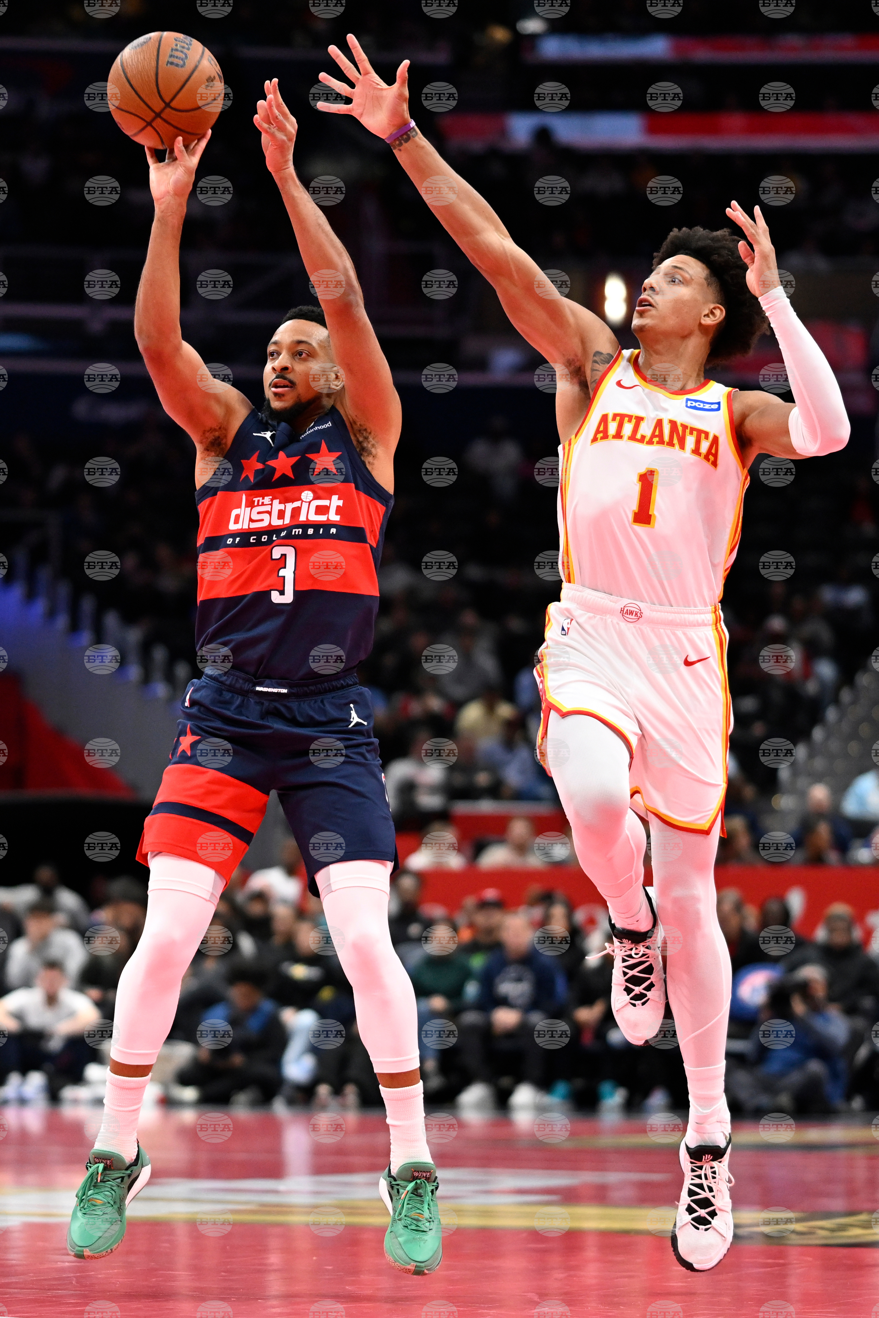 Hawks Wizards Basketball