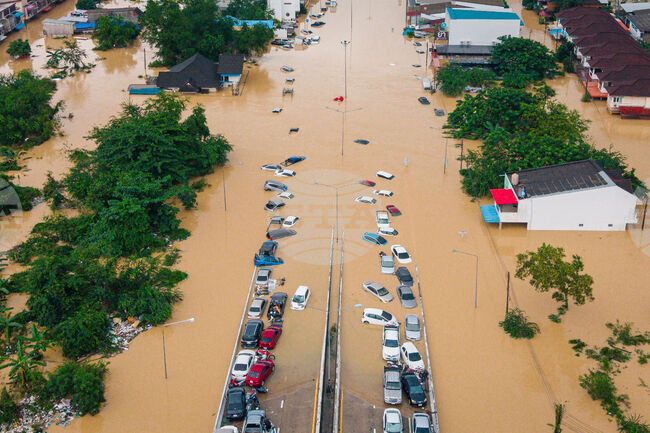 Thailand Extreme Weather Flooding