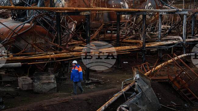 Русия атакува украинската нефтена и газова инфраструктура тази нощ, съобщи украинската държавна компания "Нафтогаз"