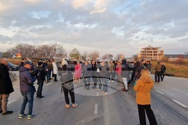 Пловдив - околовръстен път - протест