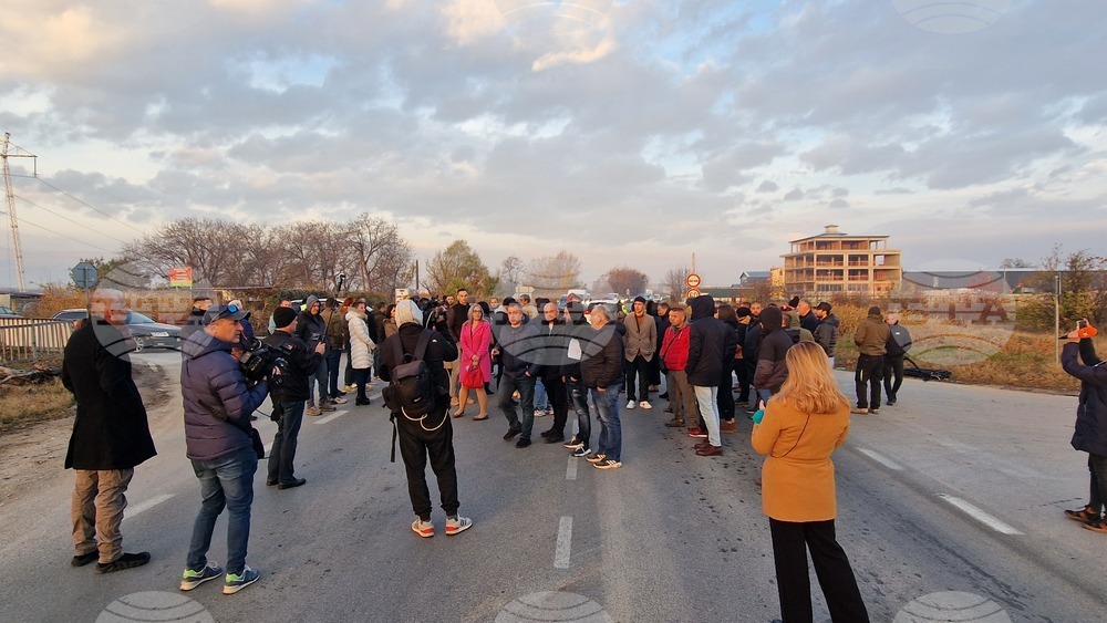 Пловдив - околовръстен път - протест