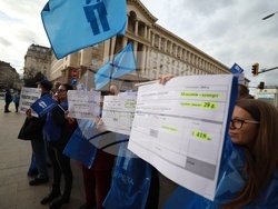 Национална Федерация „Земеделие и горско стопанство“ - КТ „Подкрепа“ - протест