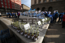 Национална Федерация „Земеделие и горско стопанство“ - КТ „Подкрепа“ - протест