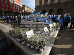 Национална Федерация „Земеделие и горско стопанство“ - КТ „Подкрепа“ - протест