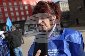 Национална Федерация „Земеделие и горско стопанство“ - КТ „Подкрепа“ - протест