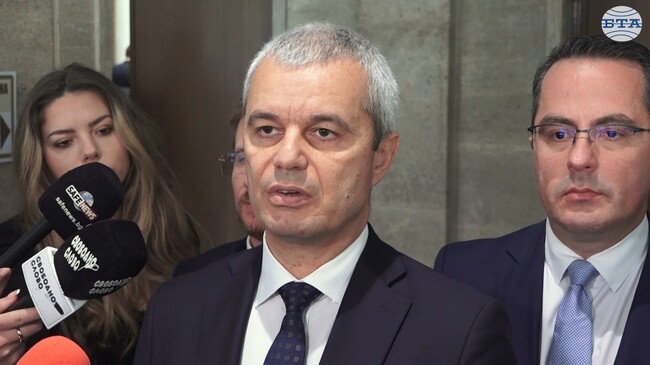 Бюджетът ще гръмне още преди да бъде съставен, каза Костадин Костадинов