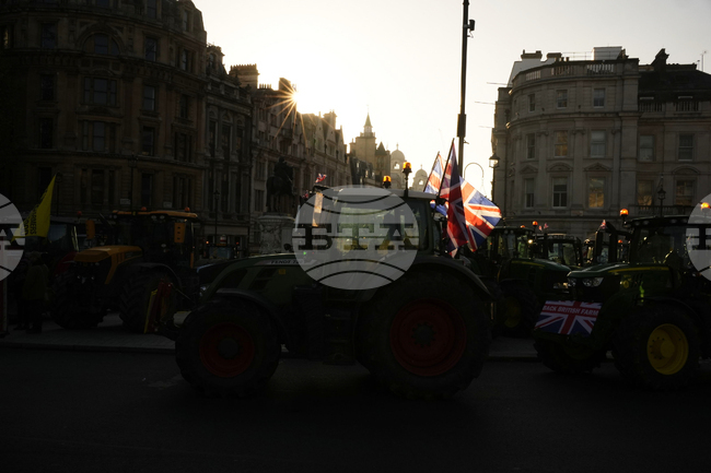 Britain Farmers Protest