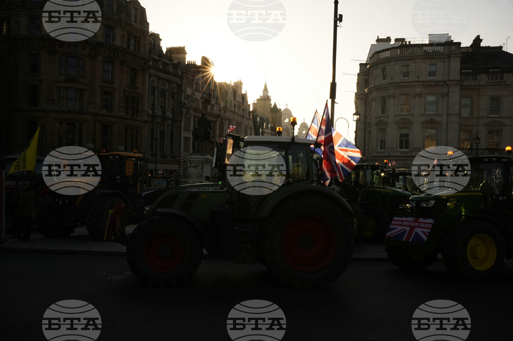 Britain Farmers Protest